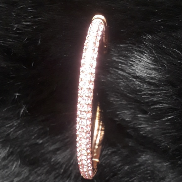 Nolan Miller rose goldtone & crystal bracelet - Picture 2 of 8